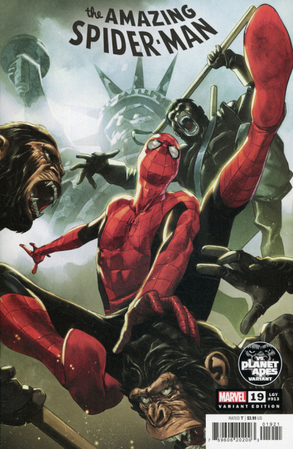 The Amazing Spider-man #19 Planet of the Apes Variant Comic