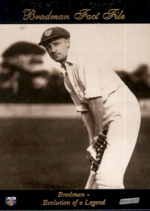 Don Bradman, Fact File, 2003 ACB Platinum Cricket