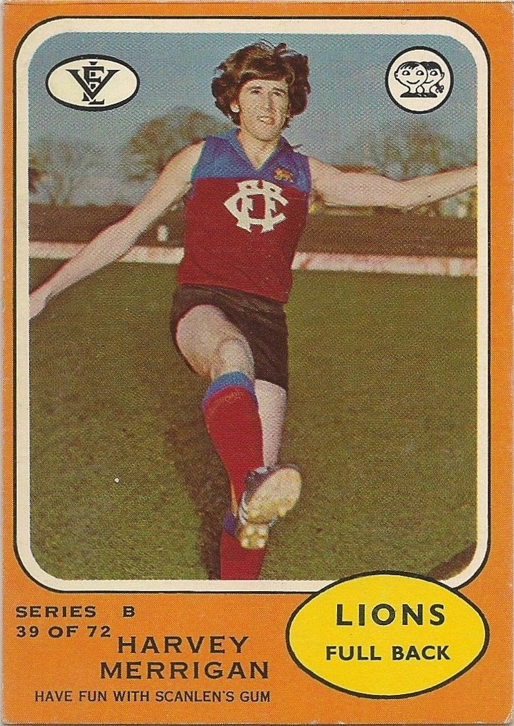1973 Scanlens VFL Series B, Harvey Merrigan