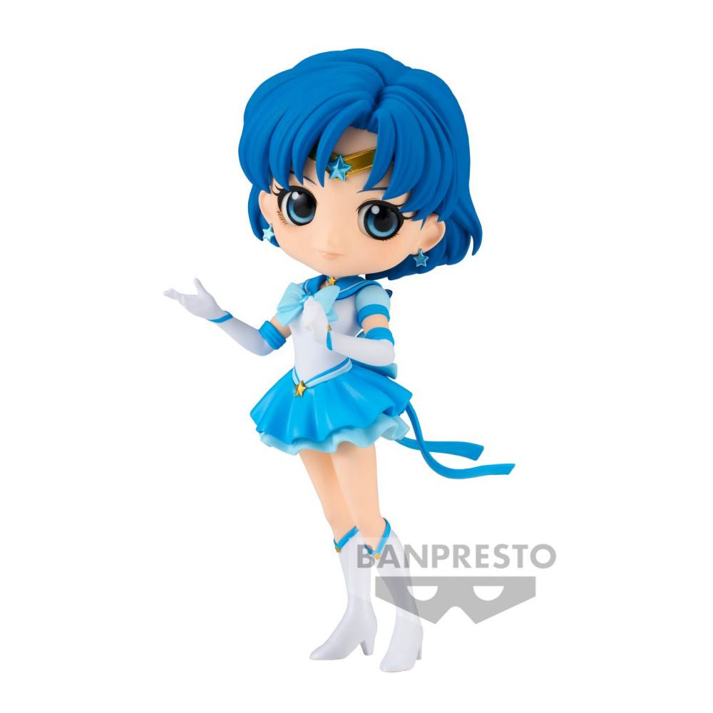 Sailor Moon: Cosmos The Movie - Q Posket - Eternal Sailor Mercury (Ver. A) Figure