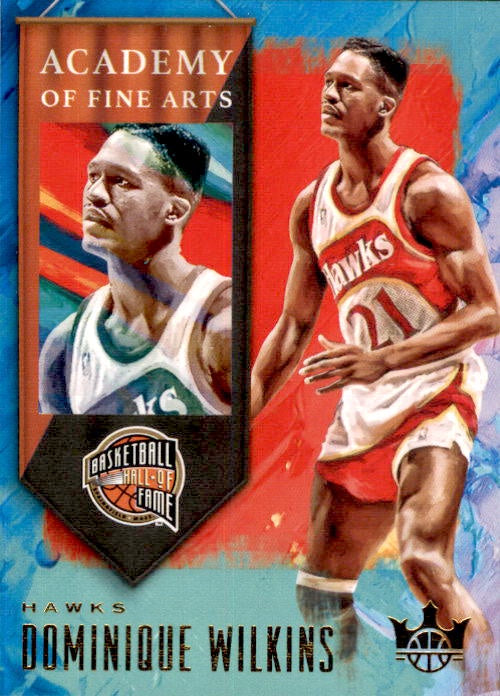 Dominique Wilkins, Academy of Fine Arts, 2019-20 Panini Court Kings Basketball NBA