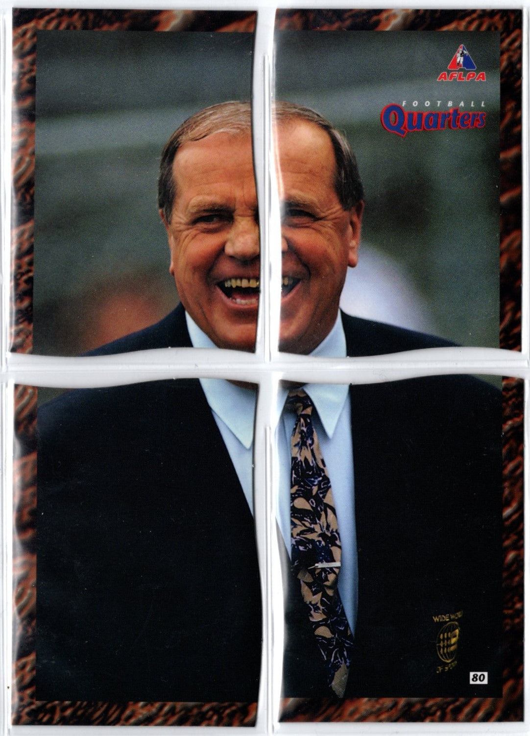 Ted Whitten, Tribute, Error, 1995 AFLPA Football Quarters
