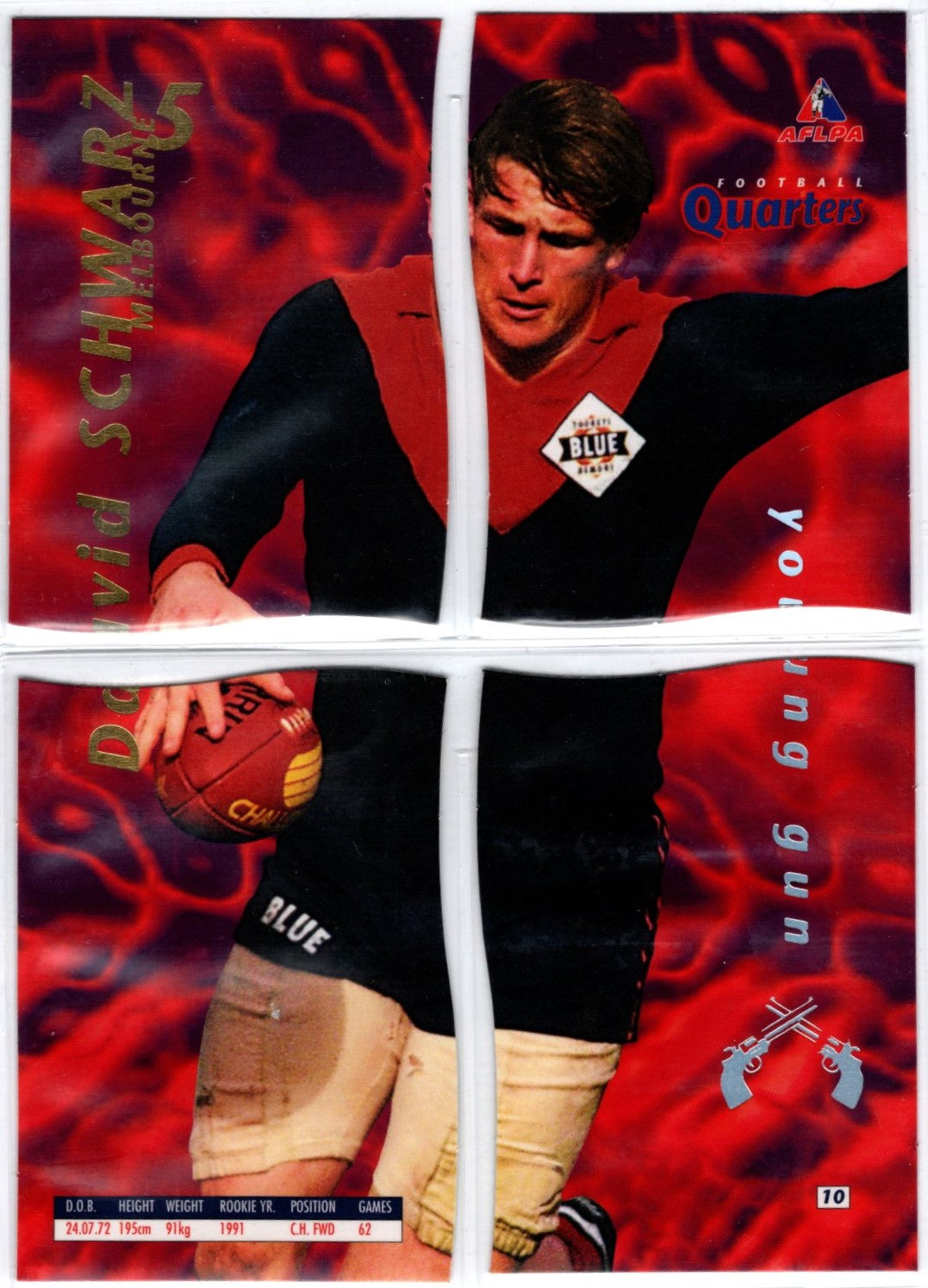 David Schwarz, Young Gun, 1995 AFLPA Football Quarters