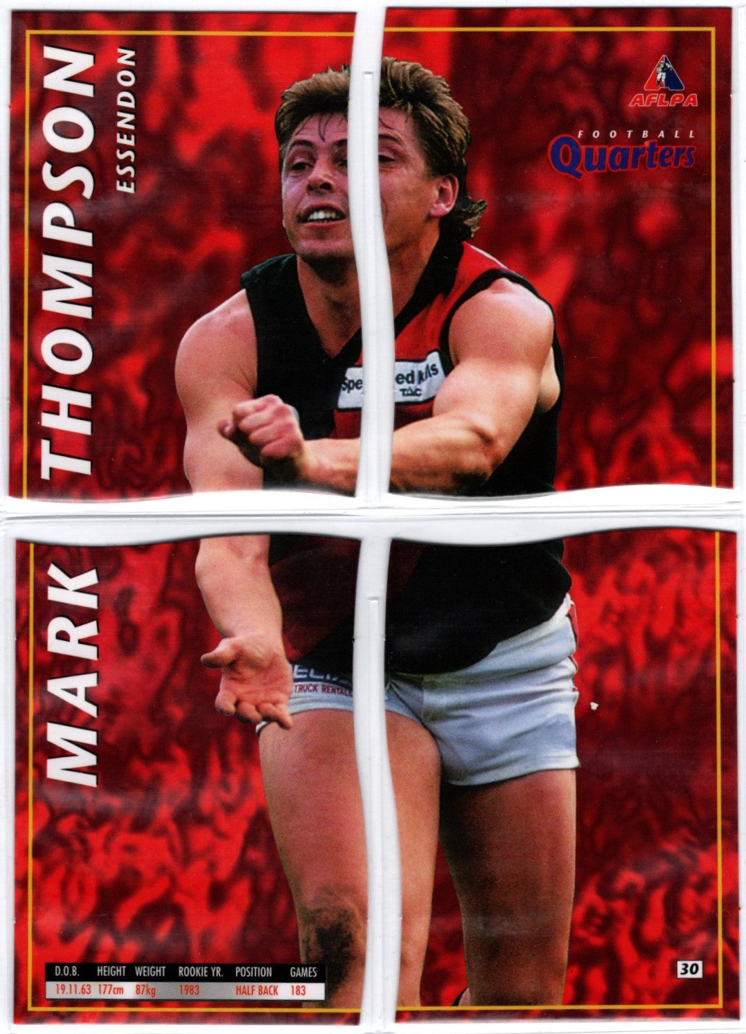 Mark Thompson, 1995 AFLPA Football Quarters