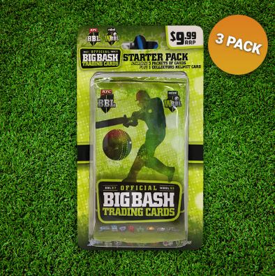 2017-18 TapnPlay BBL CA, 3 Pack Blister