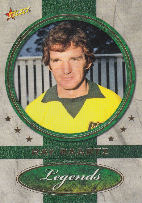 Ray Baartz, Legends, 2007 Select A-League Soccer