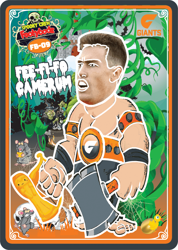 Jeremy Cameron, Glow Footy Bodz Spooky Crew, 2019 Teamcoach AFL