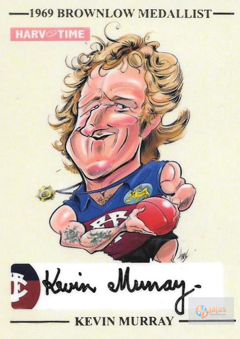 Kevin Murray, HarvTime Signature Series card, Limited Edition of 69