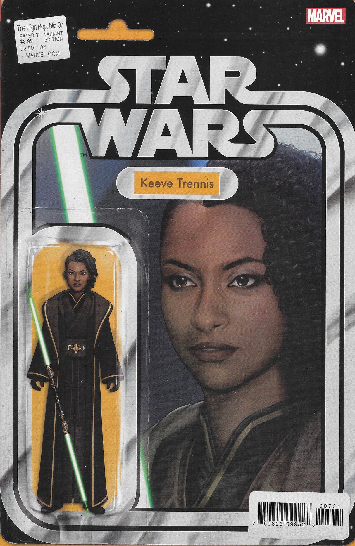 Star Wars, The High Republic #7 Carded Keeve Trennis Variant Comic