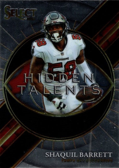 Shaquil Barrett, Hidden Talents, 2021 Panini Select Football NFL