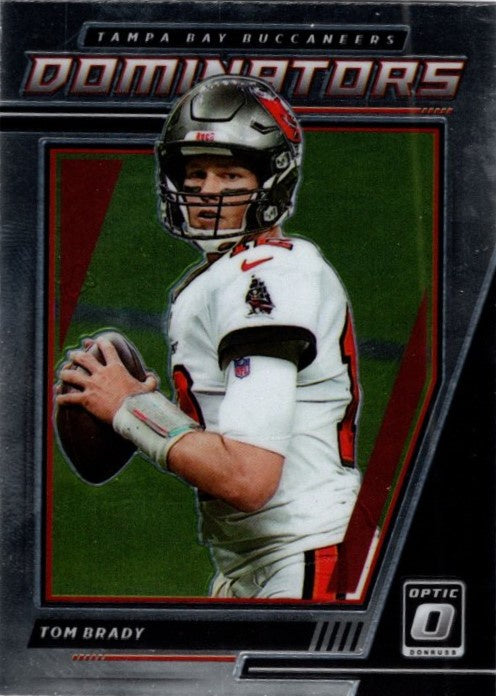 Tom Brady, Dominators, 2021 Panini Donruss Optic Football NFL