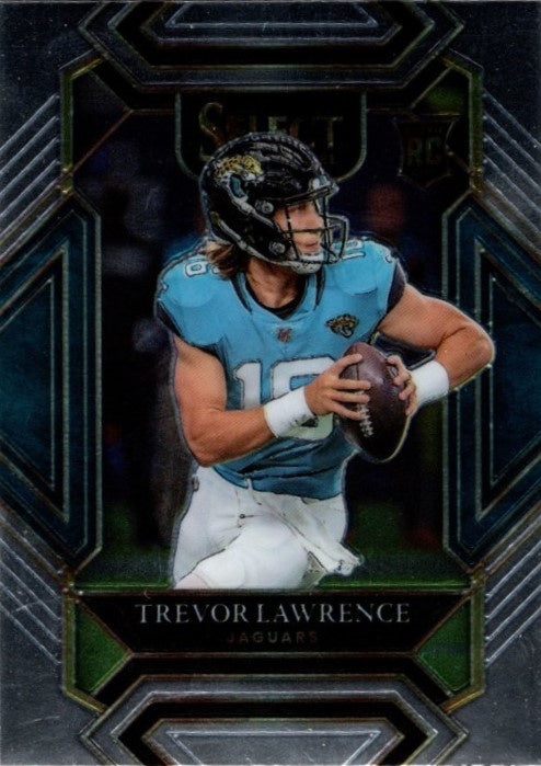 Trevor Lawrence, RC, Club Level, 2021 Panini Select Football NFL