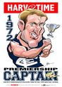 John Nicholls, 1972 Premiership Captain, Harv Time Poster