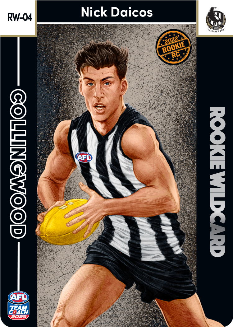 Nick Daicos, Rookie Wildcard, 2023 Teamcoach AFL