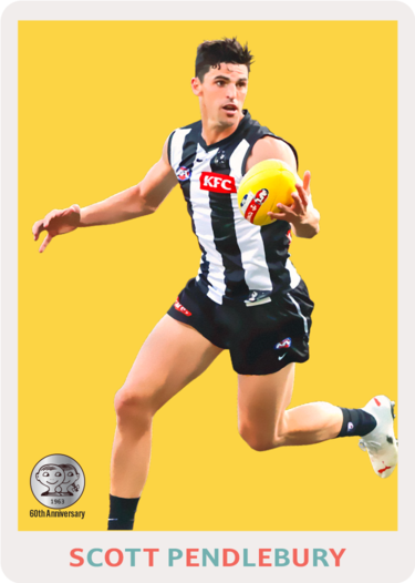 Scott Pendlebury, Scanlens 60th Anniversary, 2023 Teamcoach AFL