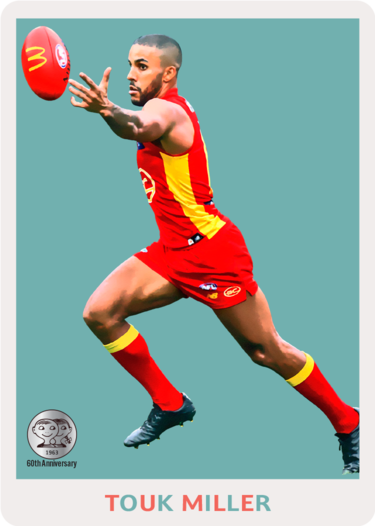 Touk Miller, Scanlens 60th Anniversary, 2023 Teamcoach AFL