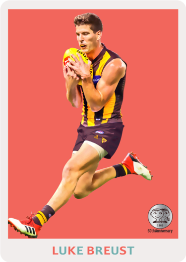 Luke Breust, Scanlens 60th Anniversary, 2023 Teamcoach AFL