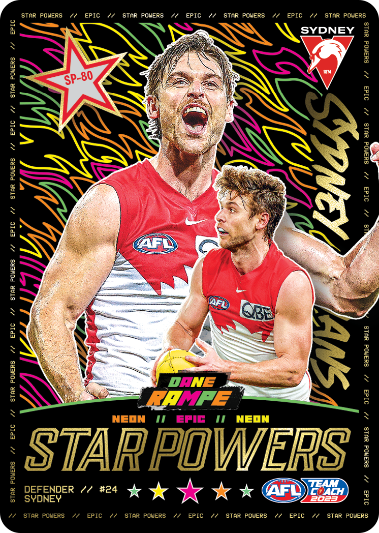 Dane Rampe, NEON Star Powers, 2023 Teamcoach AFL