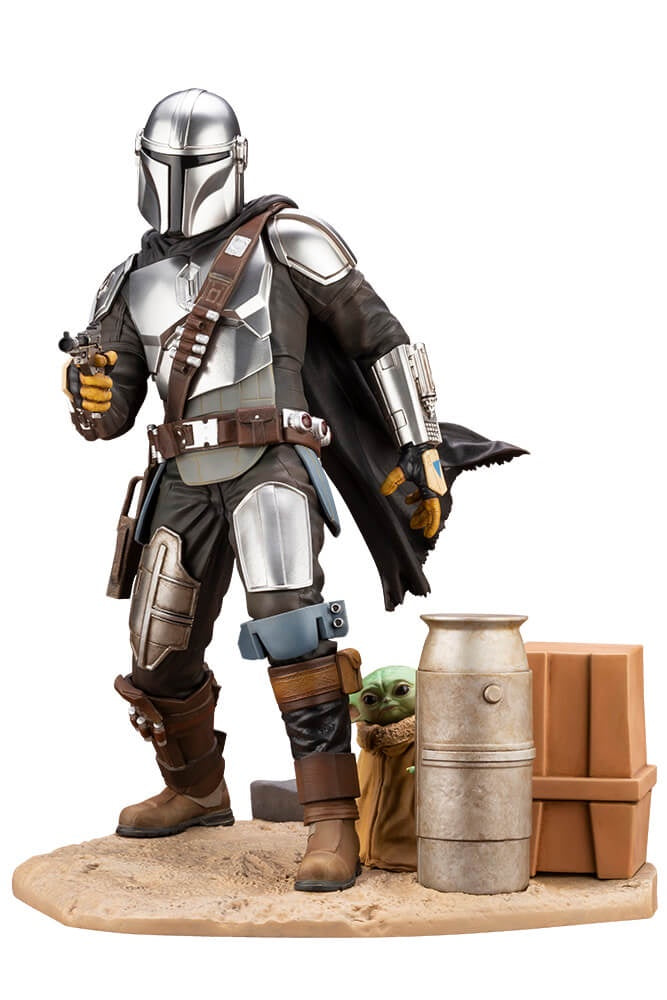STAR WARS Mandalorian & The Child ArtFX Statue