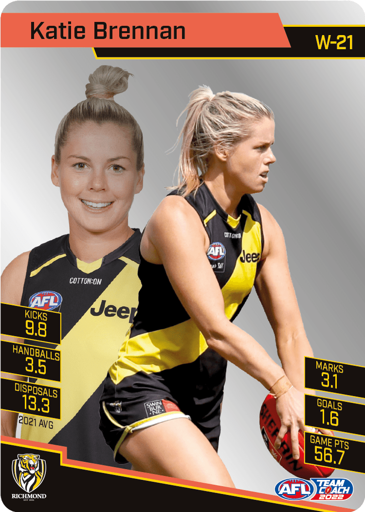 2022 Teamcoach Silver Parallel - Cards 201 to 220 & AFLW - Pick Your Card