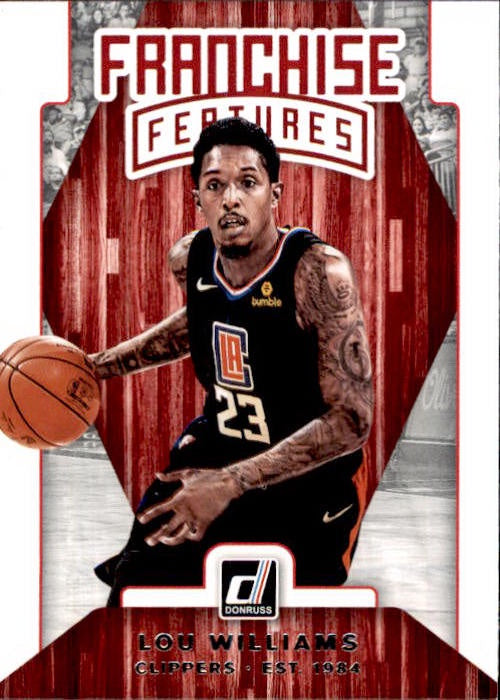 Lou Williams, Franchise Features, 2019-20 Panini Donruss Basketball NBA