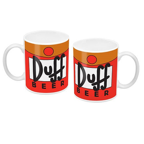 THE SIMPSONS DUFF COFFEE MUG