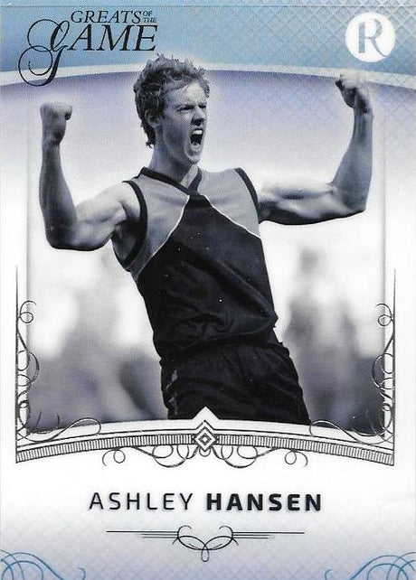 Ashley Hansen, 2017 Regal Football Greats of the Game