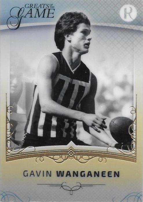 Gavin Wanganeen, Gold Parallel, 2017 Regal Football Greats of the Game