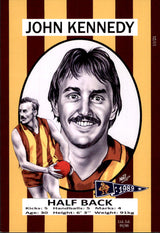 Hawthorn Hawks 1989 Premiers Card Set by Noel