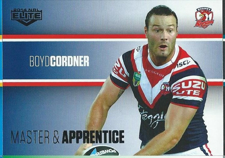 Master & Apprentice, 2014 ESP Elite NRL - 1 to 32 - Pick Your Card