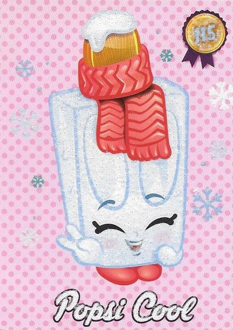 Popsi Cool, 2013 Moose Toys Shopkins Collector Card (NS)