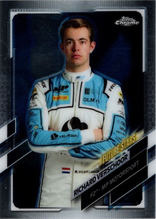 Richard Verschoor, #63, 2021 Topps Chrome Formula 1 Racing