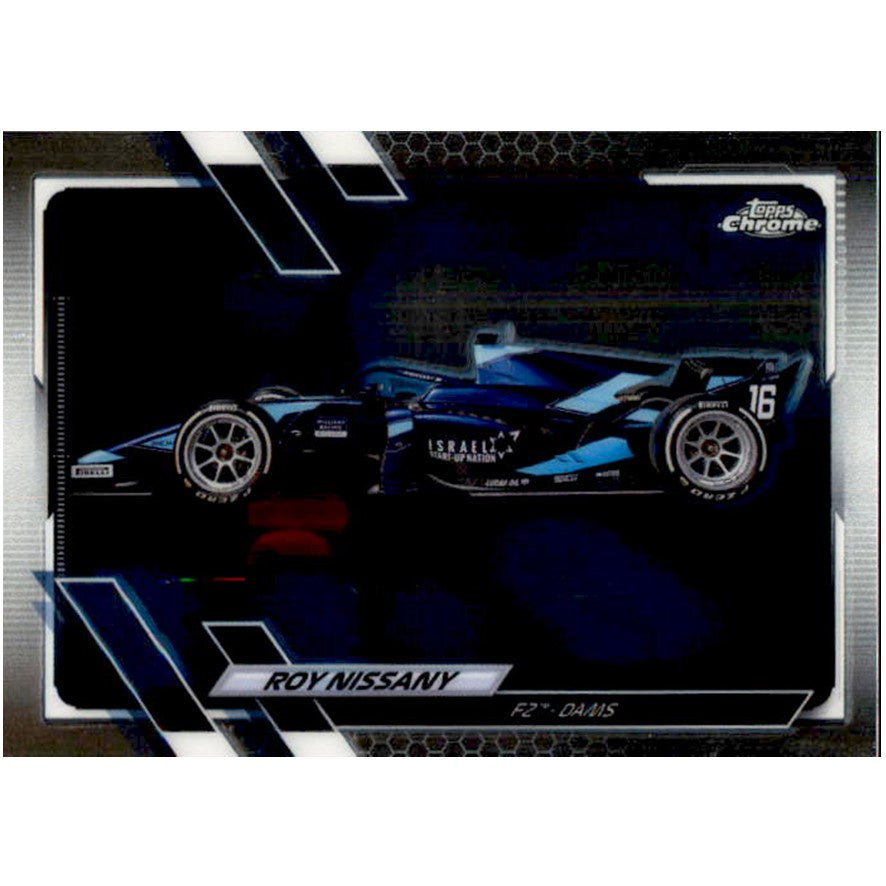 Roy Nissany, #130, 2021 Topps Chrome Formula 1 Racing