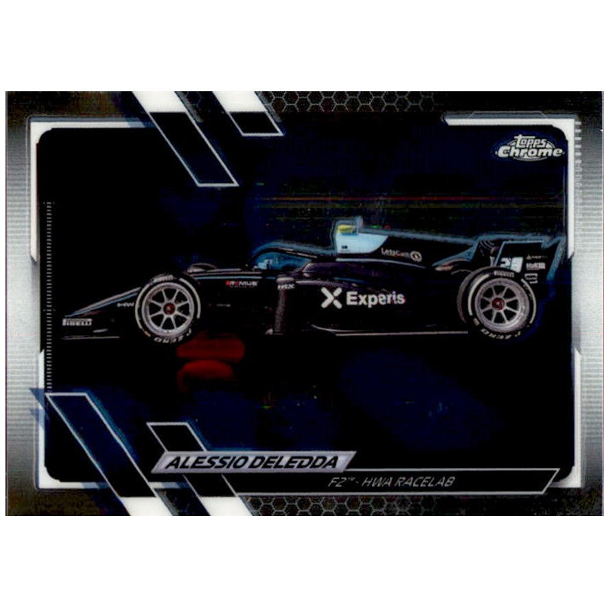 Alessio Deledda, #133, 2021 Topps Chrome Formula 1 Racing