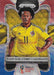 Juan Guillermo Cuadrado, Red & Blue Refractor, 2018 Panini Prizm World Cup Soccer